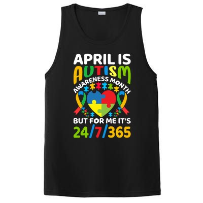 April Autism Awareness Month Autism Advocacy Autism Ribbon Autism Support PosiCharge Competitor Tank