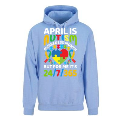 April Autism Awareness Month Autism Advocacy Autism Ribbon Autism Support Unisex Surf Hoodie