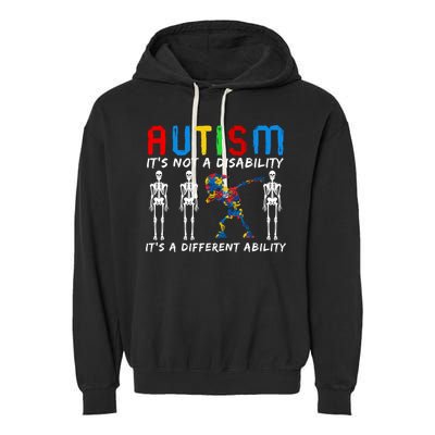 Autism Awareness Garment-Dyed Fleece Hoodie
