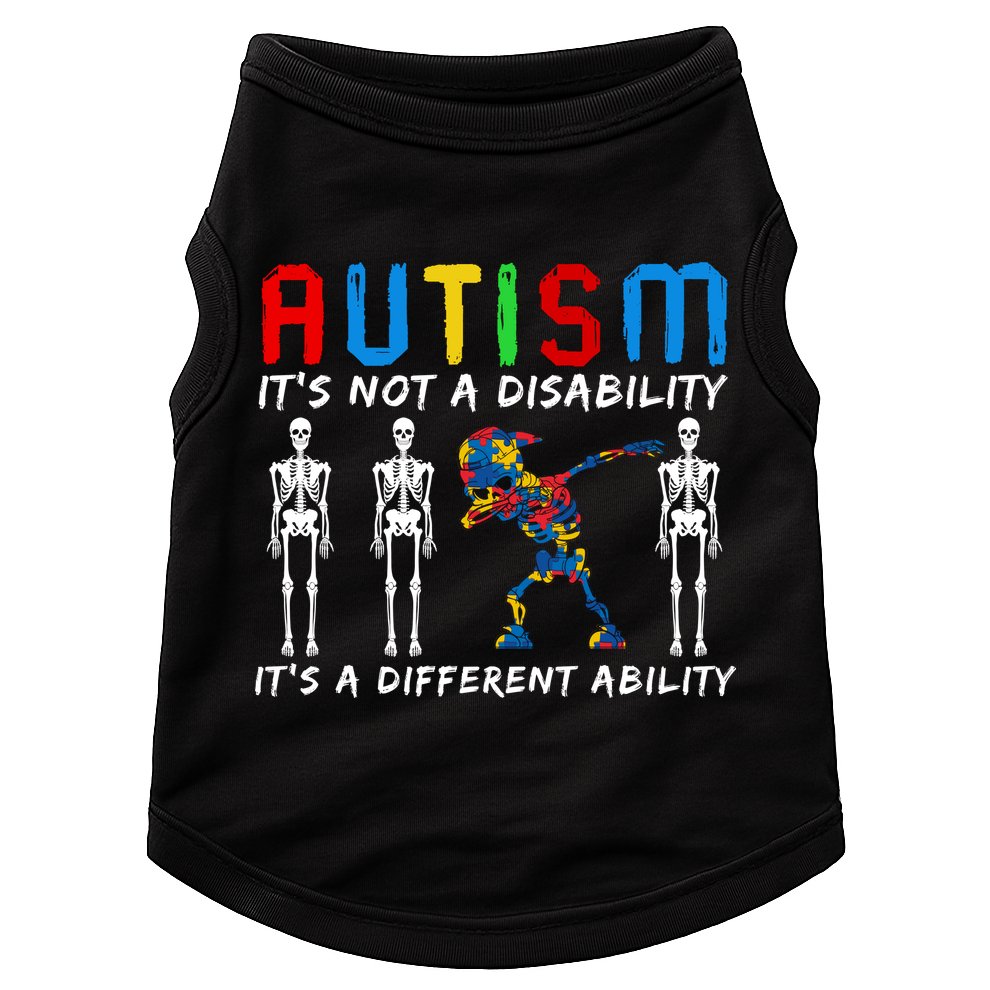 Autism Awareness Doggie Tank
