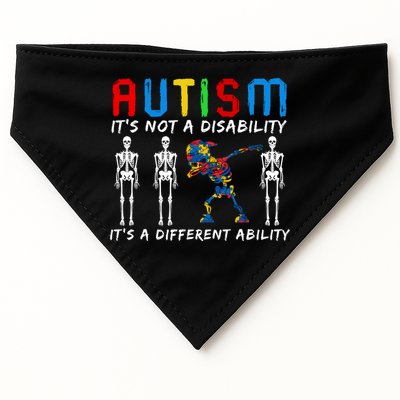 Autism Awareness USA-Made Doggie Bandana