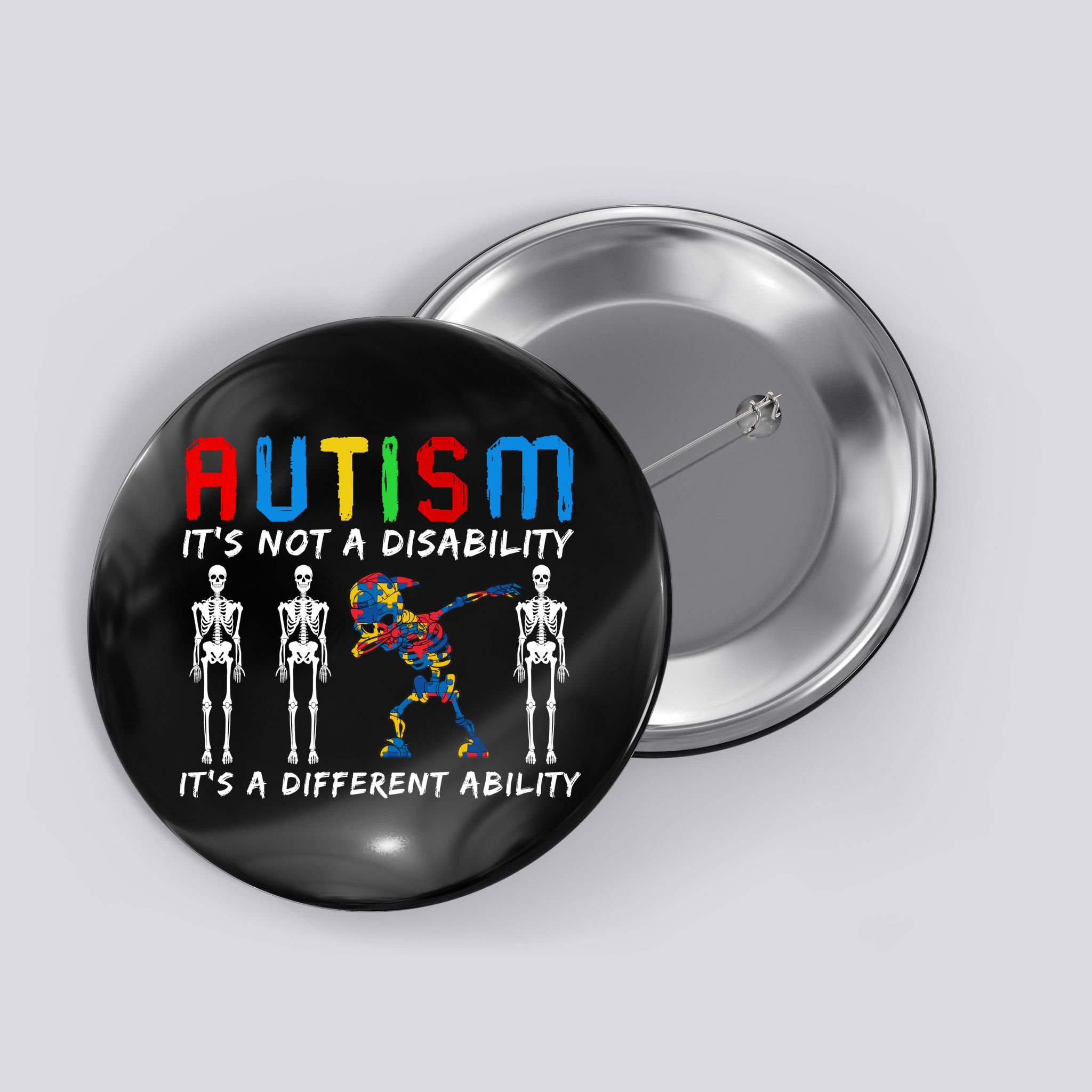 Autism Awareness Button