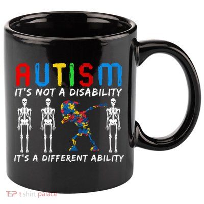 Autism Awareness 11oz C Handle Ceramic Mug