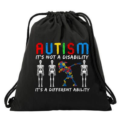 Autism Awareness Drawstring Bag