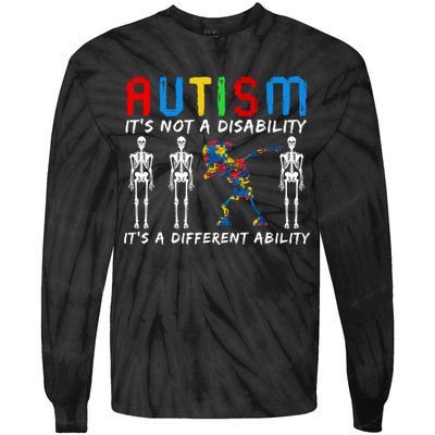 Autism Awareness Tie-Dye Long Sleeve Shirt