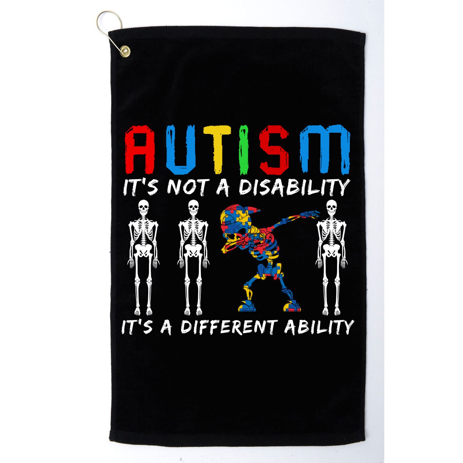 Autism Awareness Golf Towel