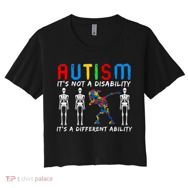 Autism Awareness Crop Top