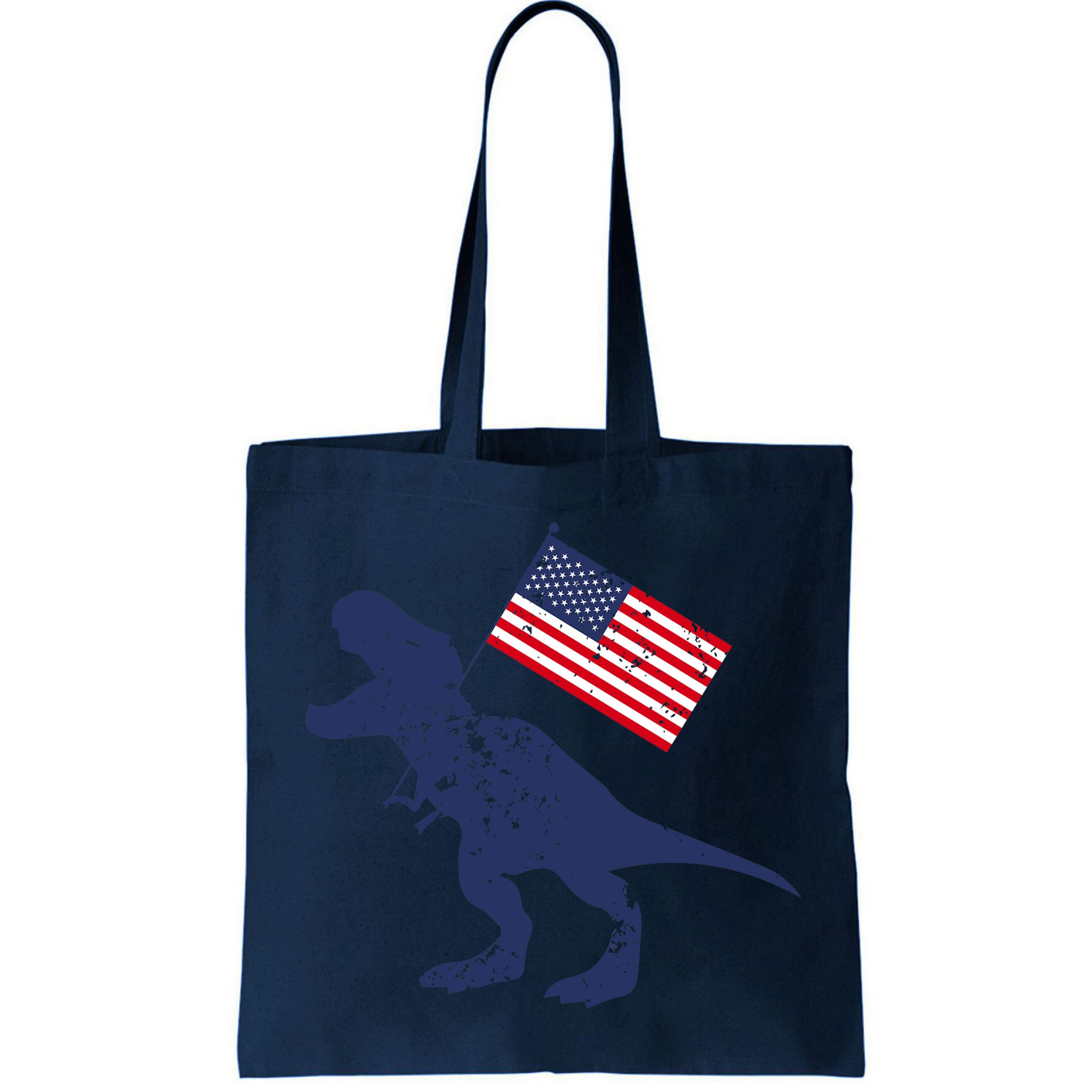 Awesome America American Dino Flag July 4th USA Dinosaur Bag