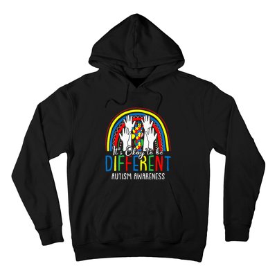 Autism Awareness Autistic Support It's Ok To Be Different Hoodie