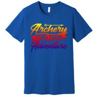 Archery Archer Arrow Bow Hunting Hunting Lover Athletic Gift Premium T-Shirt