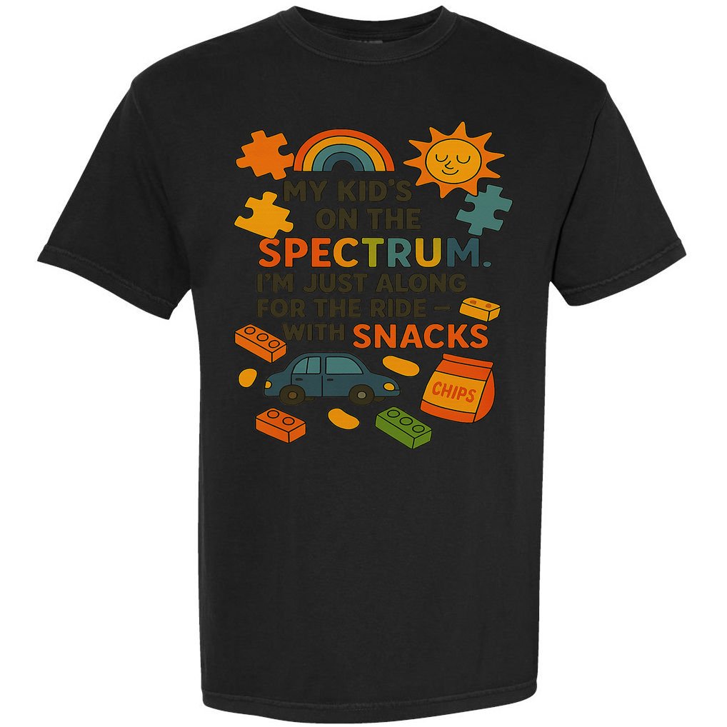 Autism Awareness Acceptance Spectrum Comfort Colors T-Shirt
