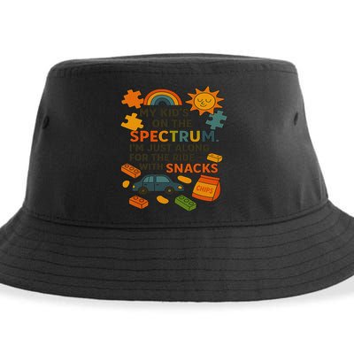Autism Awareness Acceptance Spectrum Sustainable Bucket Hat