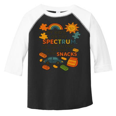 Autism Awareness Acceptance Spectrum Toddler Fine Jersey T-Shirt