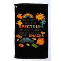 Autism Awareness Acceptance Spectrum Golf Towel
