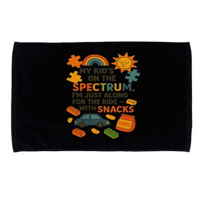 Autism Awareness Acceptance Spectrum Microfiber Hand Towel
