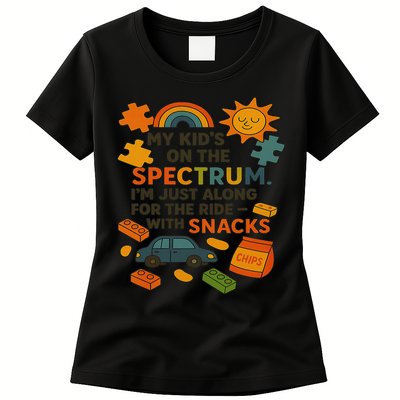 Autism Awareness Acceptance Spectrum Womens T-Shirt