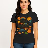 Autism Awareness Acceptance Spectrum Womens T-Shirt