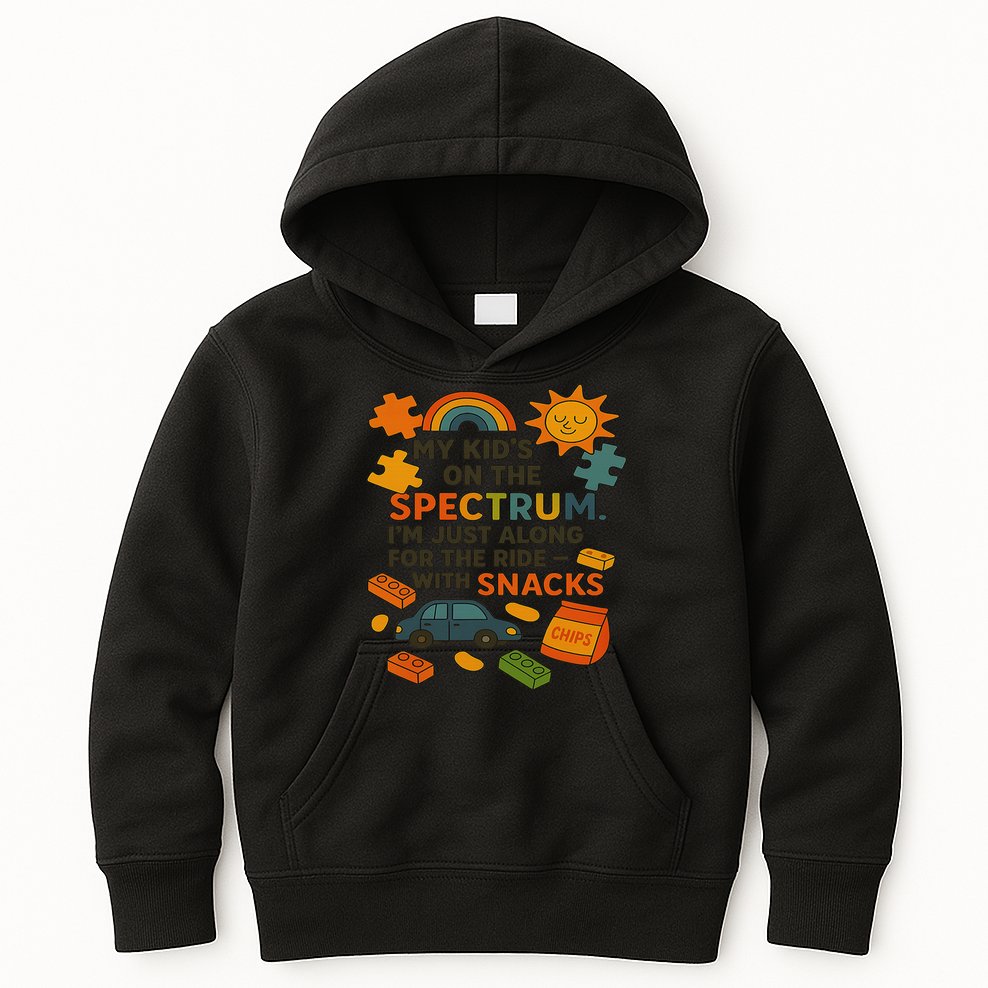 Autism Awareness Acceptance Spectrum Kids Hoodie