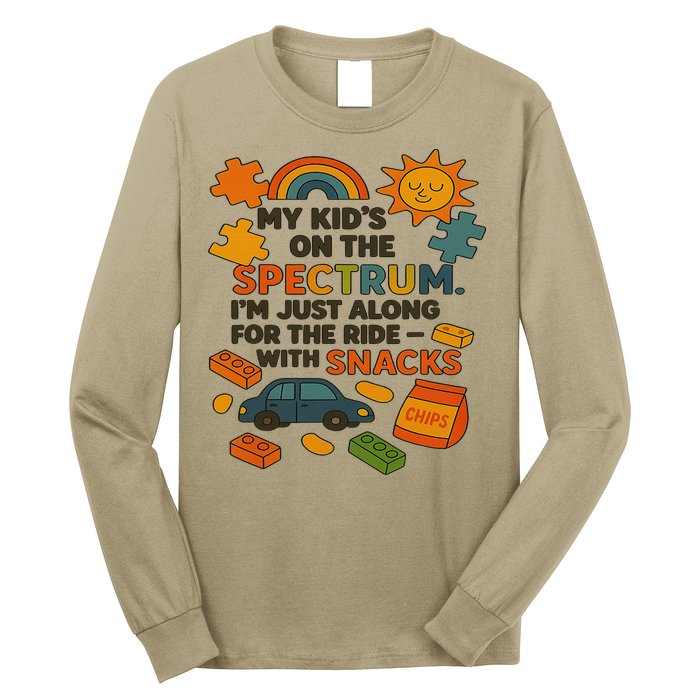 Autism Awareness Acceptance Spectrum Long Sleeve Shirt
