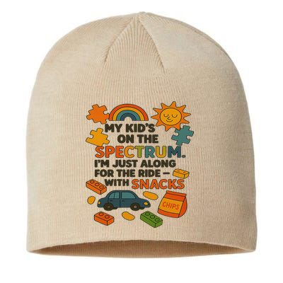 Autism Awareness Acceptance Spectrum Sustainable Beanie