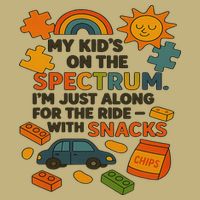 Autism Awareness Acceptance Spectrum Magnet