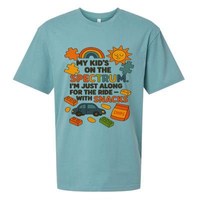 Autism Awareness Acceptance Spectrum Sueded Cloud Jersey T-Shirt
