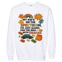 Autism Awareness Acceptance Spectrum Garment-Dyed Sweatshirt