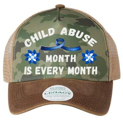 April Abuse Awareness Month Is Every Month Teacher Gift Legacy Tie Dye Trucker Hat