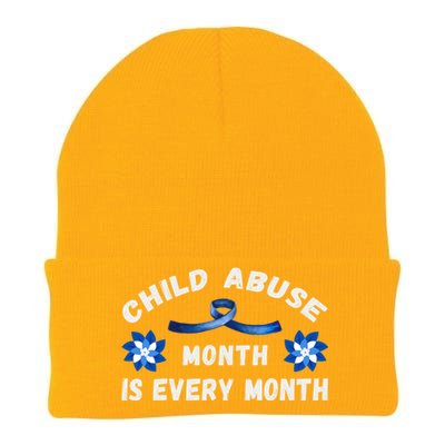 April Abuse Awareness Month Is Every Month Teacher Gift Knit Cap Winter Beanie