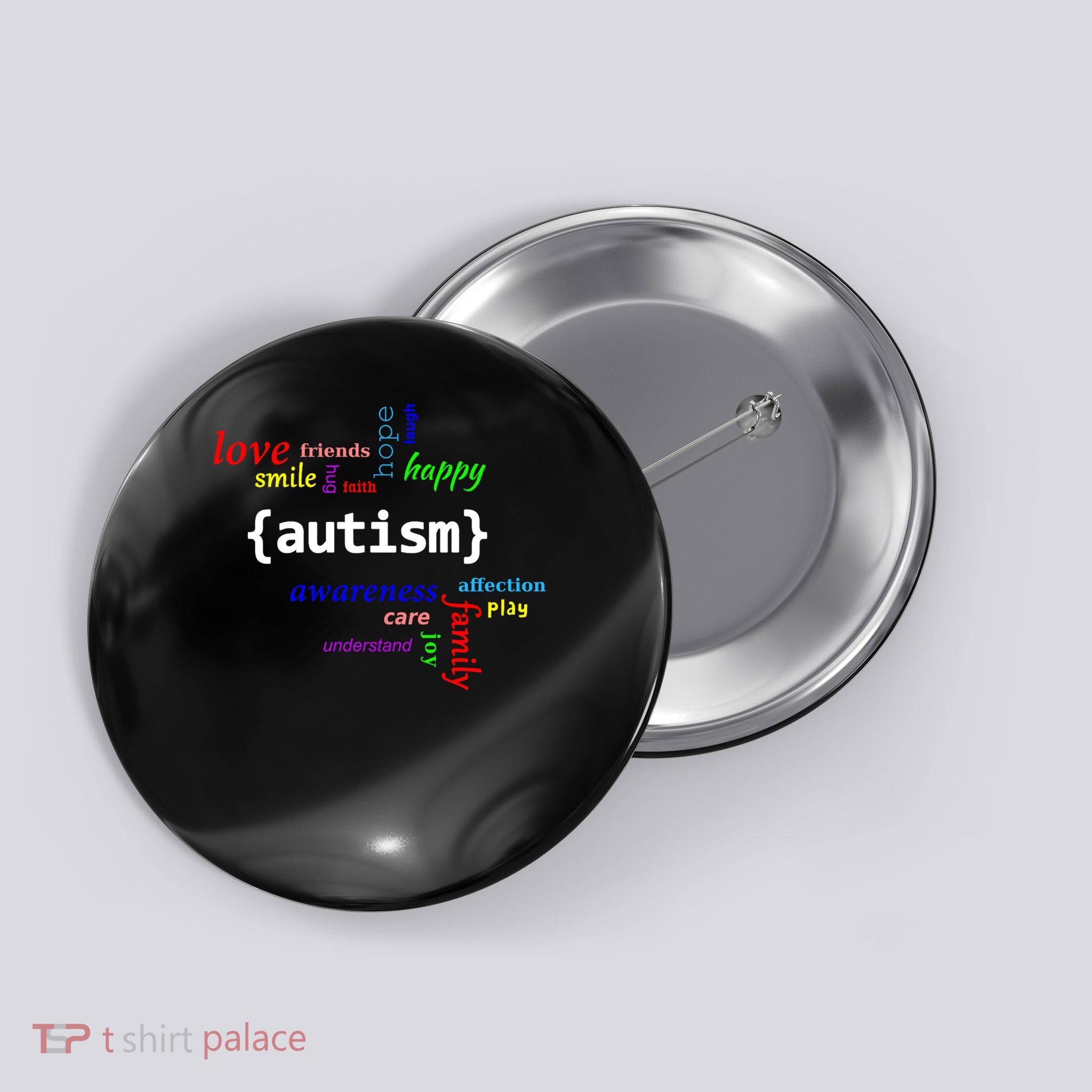 Autism - Autism Awareness for Men Women & Kids Button