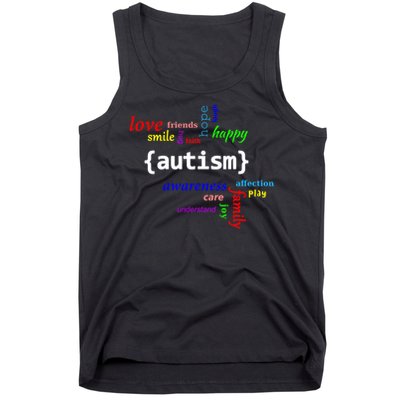 Autism - Autism Awareness for Men Women & Kids Tank Top