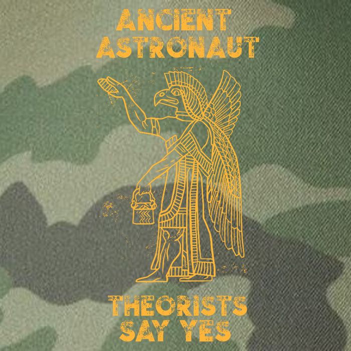 Anunnaki Ancient Astronaut Theorists Say Yes Sumerian Alien Legacy Tie Dye Trucker Hat