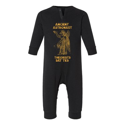 Anunnaki Ancient Astronaut Theorists Say Yes Sumerian Alien Infant Fleece One Piece