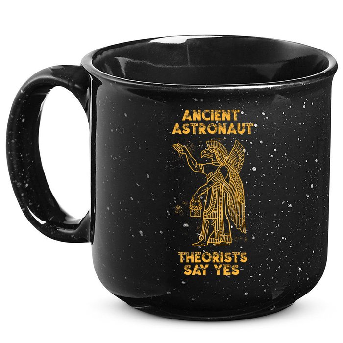 Anunnaki Ancient Astronaut Theorists Say Yes Sumerian Alien 15oz Campfire Ceramic Mug
