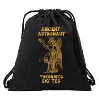 Anunnaki Ancient Astronaut Theorists Say Yes Sumerian Alien Drawstring Bag