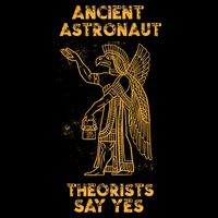 Anunnaki Ancient Astronaut Theorists Say Yes Sumerian Alien Drawstring Bag