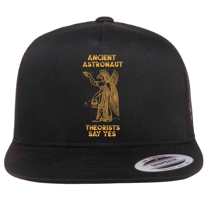 Anunnaki Ancient Astronaut Theorists Say Yes Sumerian Alien Flatbill Hat