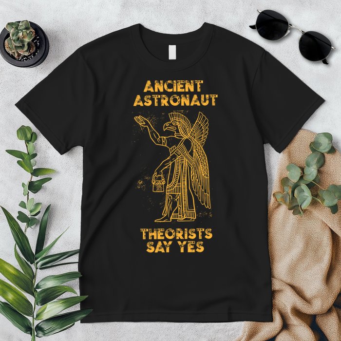 Anunnaki Ancient Astronaut Theorists Say Yes Sumerian Alien Premium T-Shirt