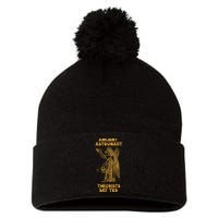 Anunnaki Ancient Astronaut Theorists Say Yes Sumerian Alien Pom Pom 12in Knit Beanie