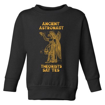 Anunnaki Ancient Astronaut Theorists Say Yes Sumerian Alien Toddler Sweatshirt