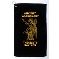 Anunnaki Ancient Astronaut Theorists Say Yes Sumerian Alien Golf Towel