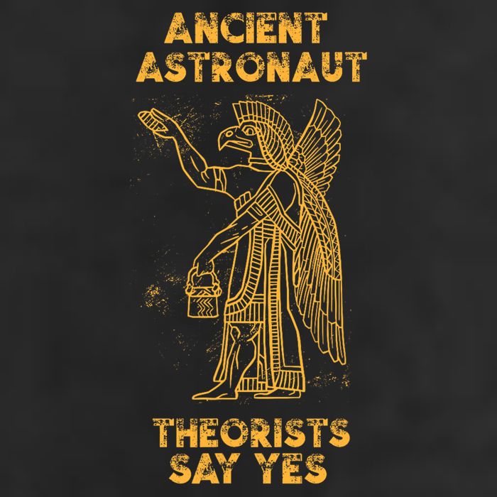 Anunnaki Ancient Astronaut Theorists Say Yes Sumerian Alien Microfiber Hand Towel