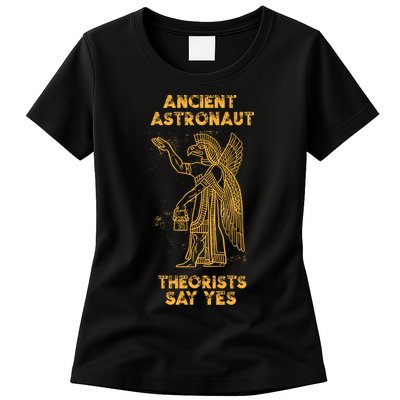Anunnaki Ancient Astronaut Theorists Say Yes Sumerian Alien Womens T-Shirt