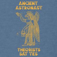 Anunnaki Ancient Astronaut Theorists Say Yes Sumerian Alien Garment-Dyed Sweatshirt