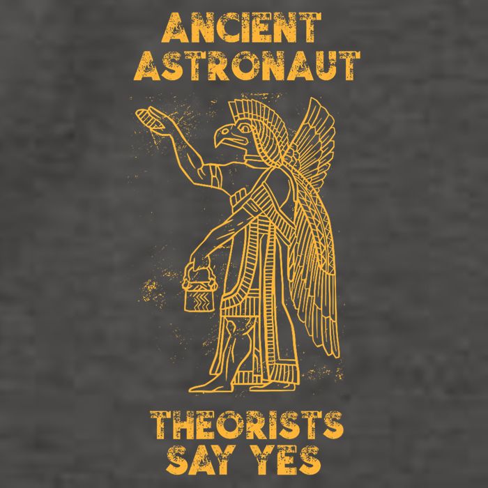 Anunnaki Ancient Astronaut Theorists Say Yes Sumerian Alien Vector Backpack