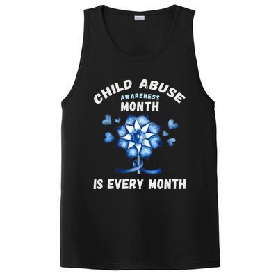 April Abuse Awareness Month Is Every Month Teacher Gift PosiCharge Competitor Tank