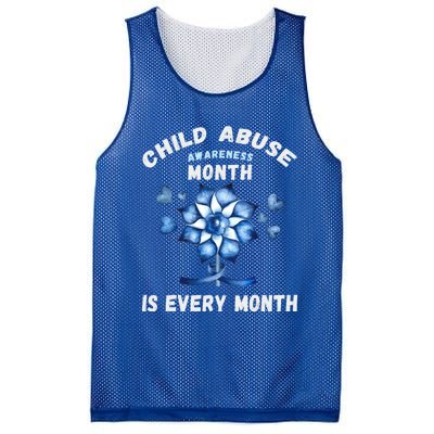 April Abuse Awareness Month Is Every Month Teacher Gift Mesh Reversible Basketball Jersey Tank