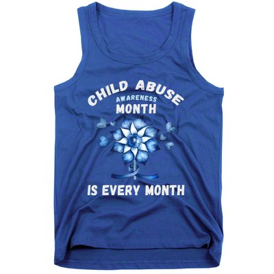 April Abuse Awareness Month Is Every Month Teacher Gift Tank Top