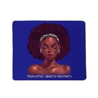 Afro African American Black Carcinoid Cancer Warrior Meaningful Gift Mousepad