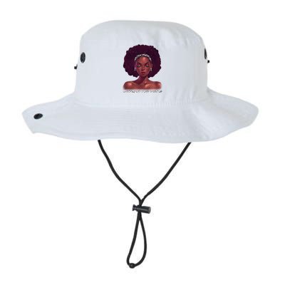 Afro African American Black Carcinoid Cancer Warrior Meaningful Gift Legacy Cool Fit Booney Bucket Hat